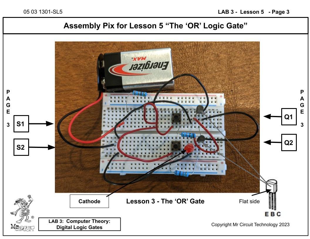 Mr Circuit Lab 3 Learn How Computers Work on the inside - build Logic Gates