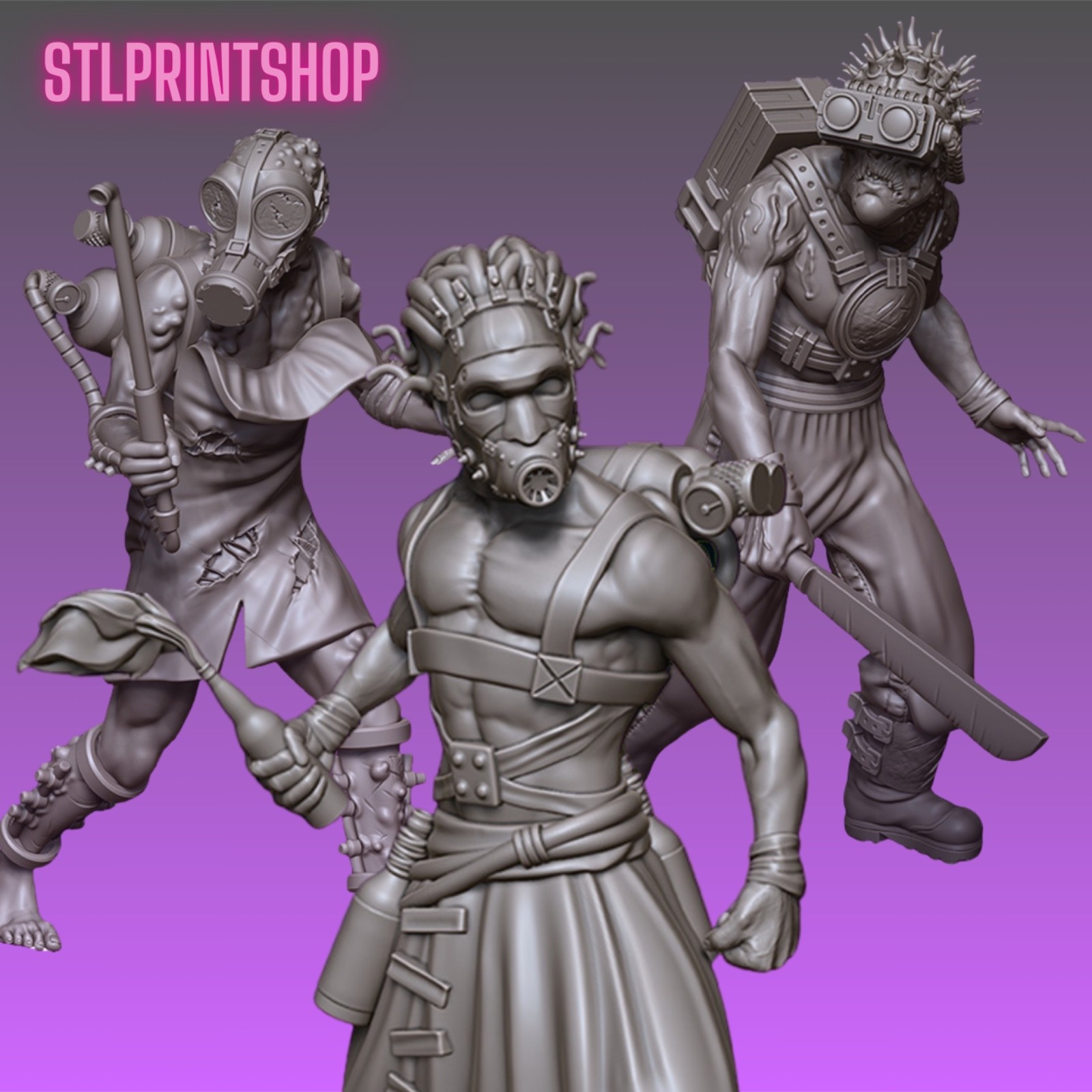 The Outlast Trials - Aftermath Studios 28mm 32mm Scale Miniatures