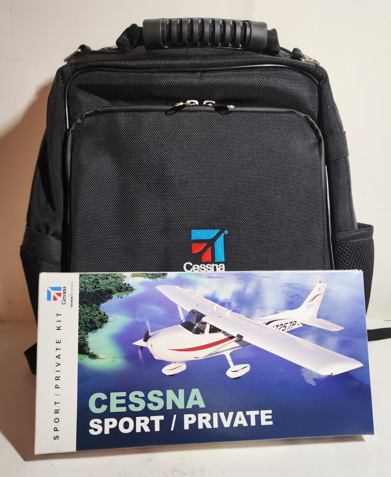 Cessna Sport/Private Pilot Training/Intercom Storage Bag New Flight Log Inc.