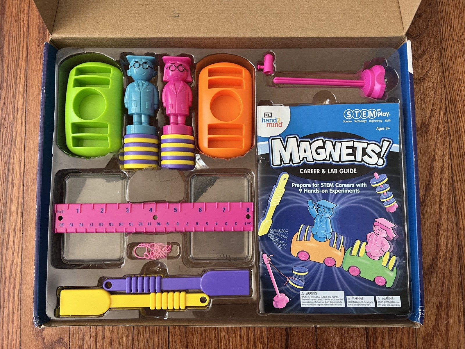 Magnets! Super Experiment Stem Set ages 8+ by hand2mind
