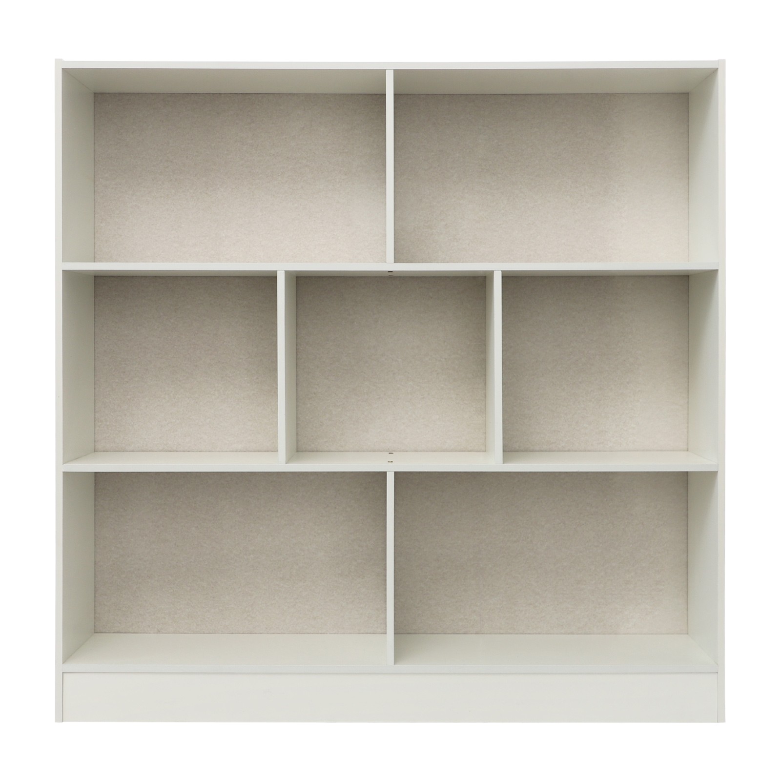 3-tier Open Shelf Bookcase 7 Cubes Storage Shelf For Home Organizer and Display