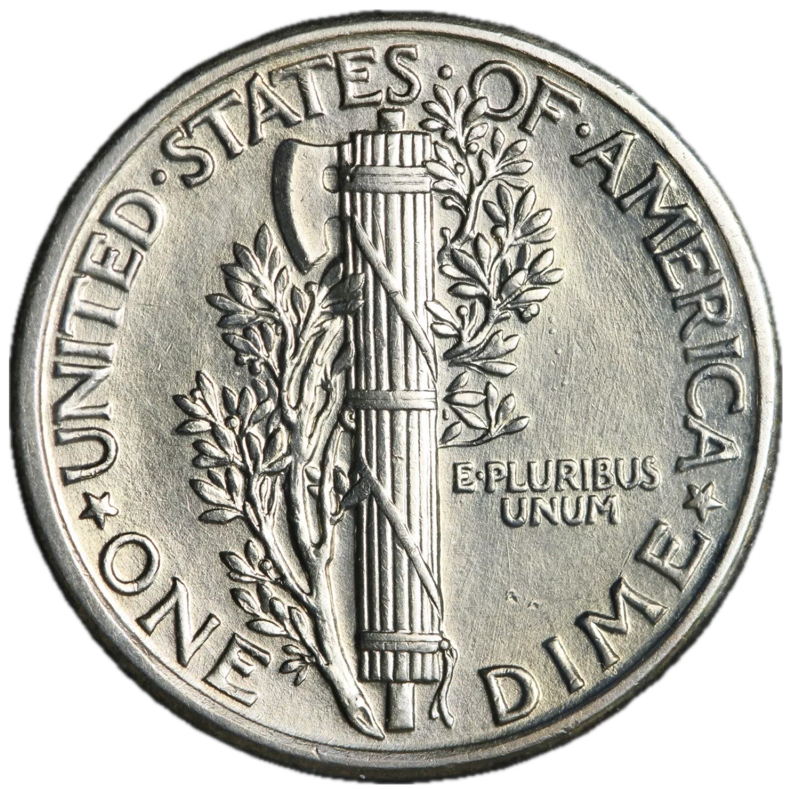 1931 Mercury Silver Dime AU NICE LUSTER!