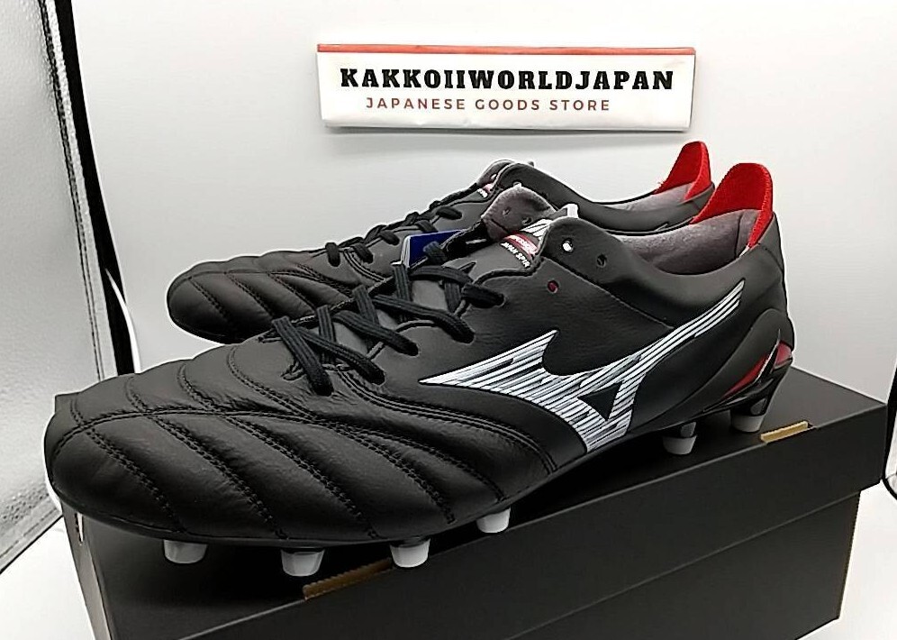 Mizuno Soccer Cleats MORELIA NEO 4 JAPAN Black/White P1GA2330 01 MADE IN JAPAN