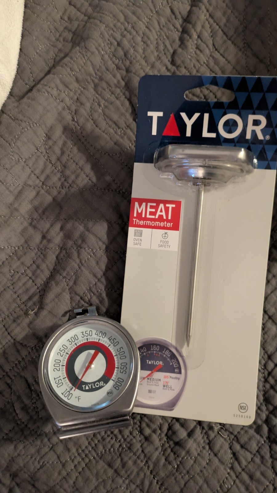 2 kitchen digital thermometers
