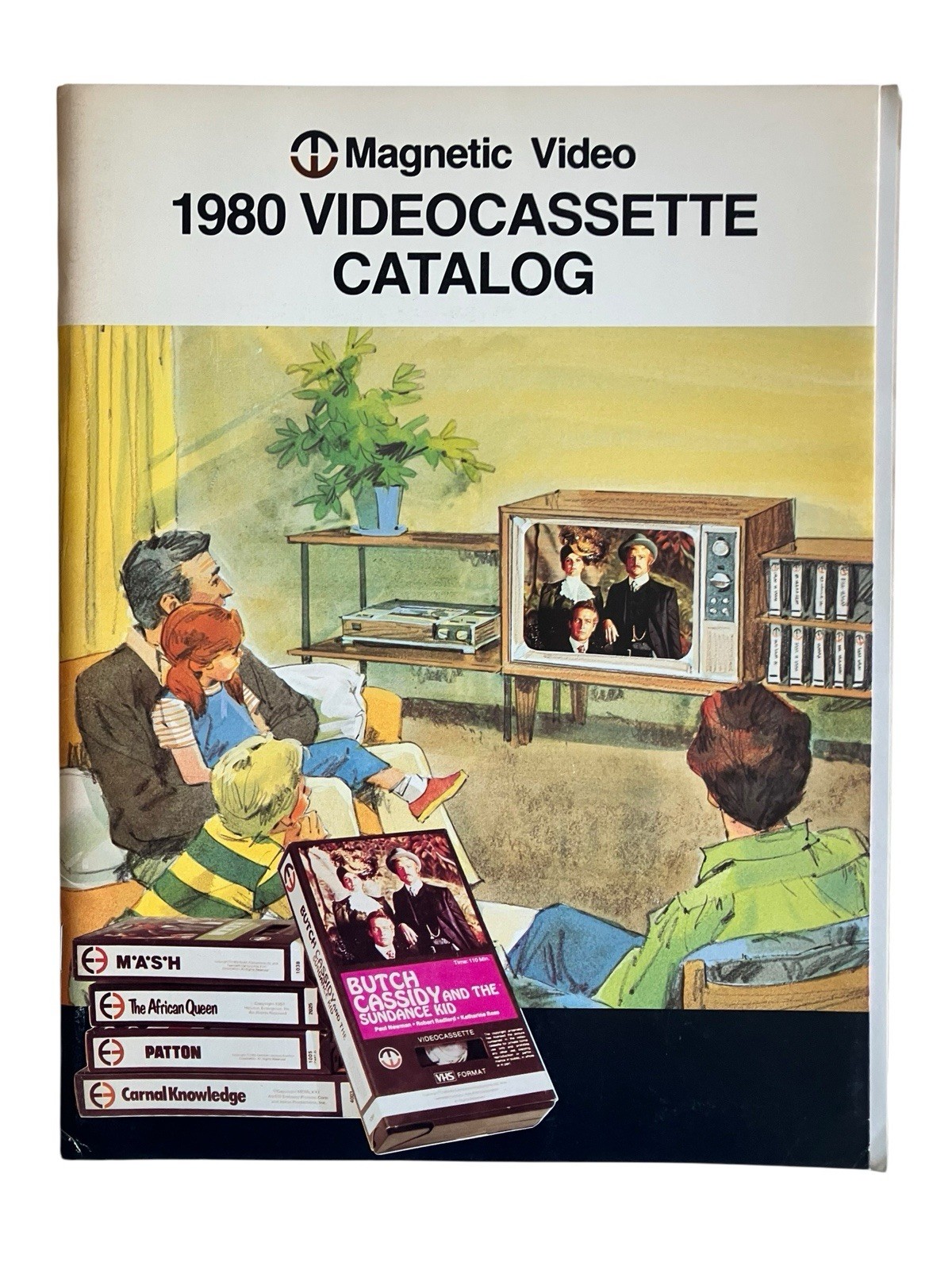 Magnetic Video 1980 Catalog VHS Plus Extras Vintage VCRs