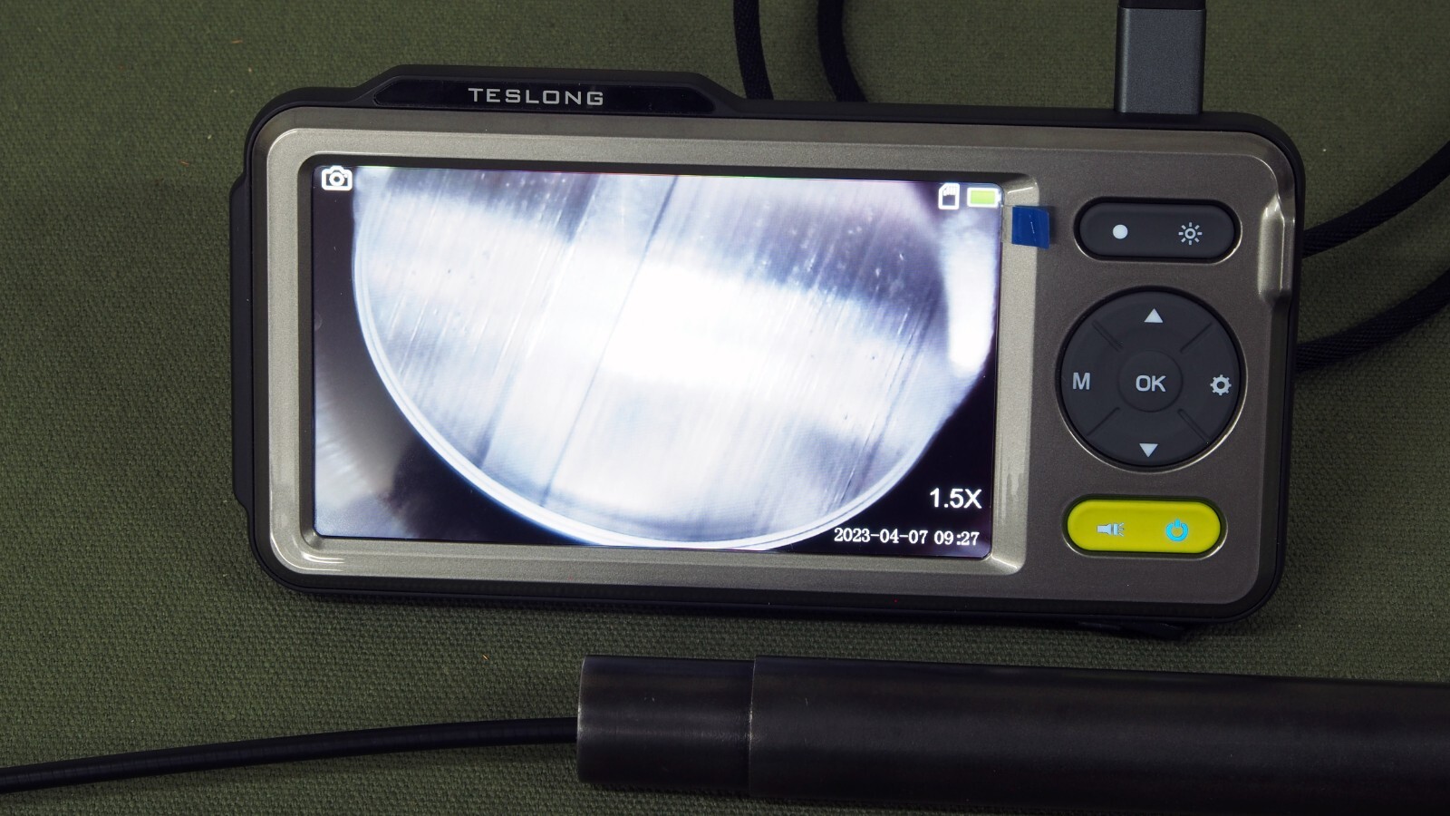 TESLONG NTG500 firearm bore scope system