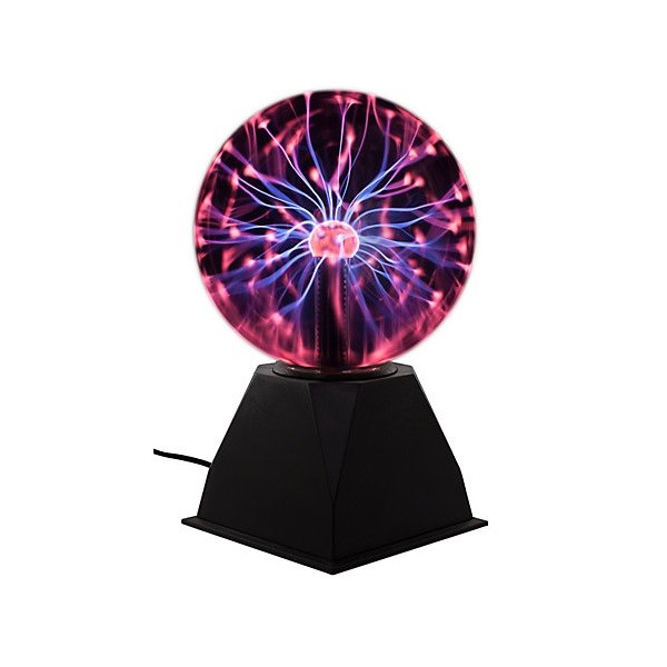 12" Large Plasma Globe Nebula Ball Light Show Glass Sphere Energy Touch Lamp