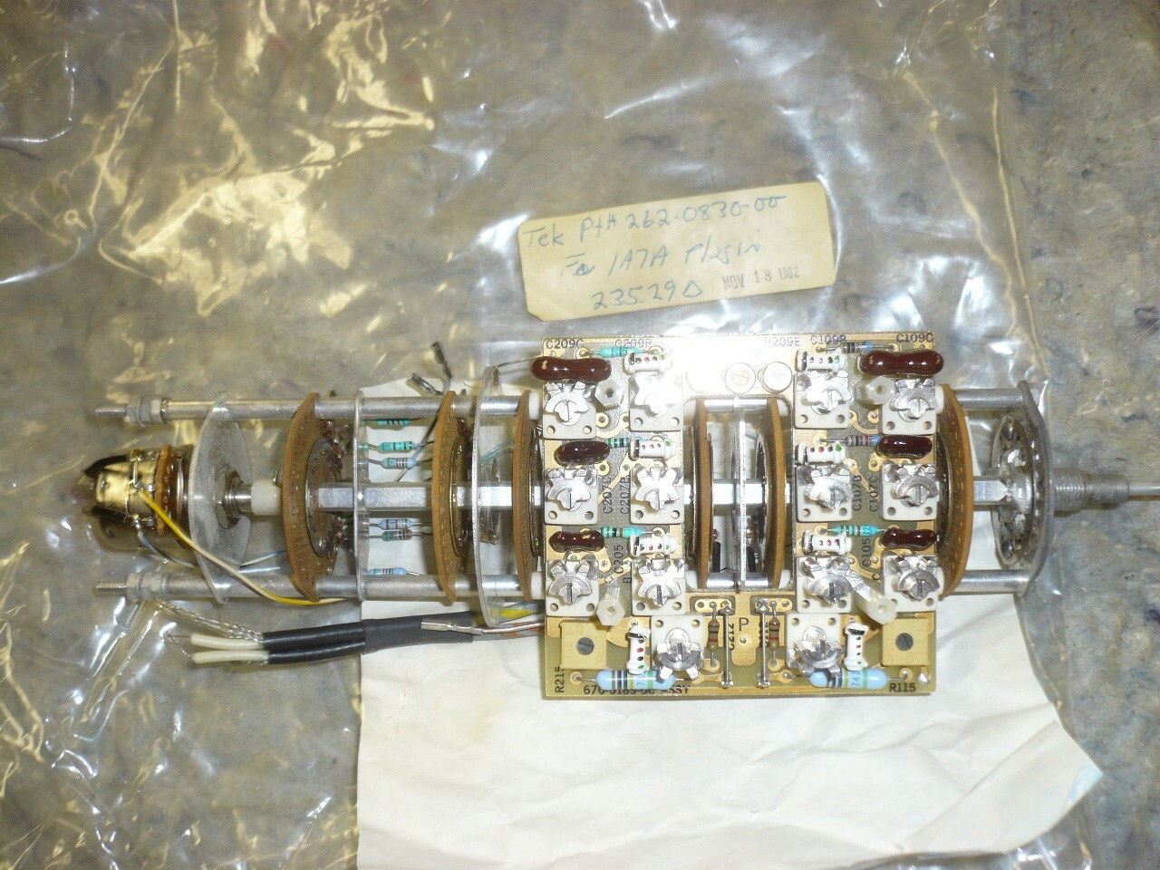 Tektronix Type 1A7A Differential Amplifier Plug-In part 252-0830-00