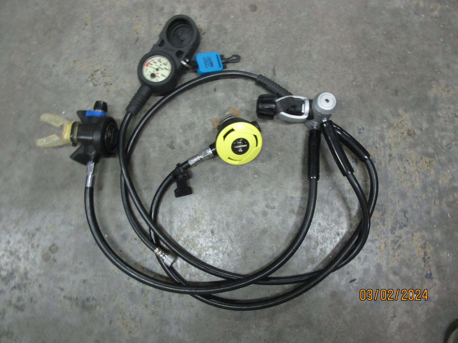 Beauchat Scuba Diving Regulator Set VS Octopus & VX Evoultion