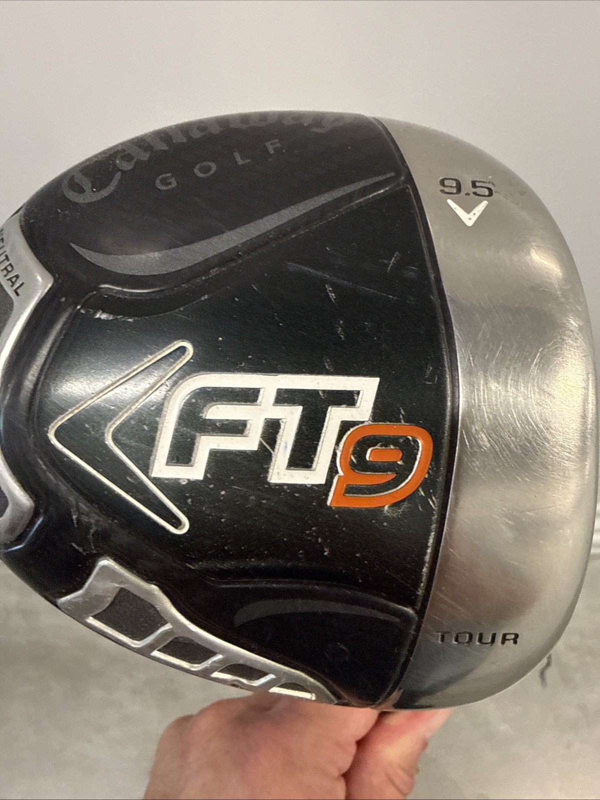 Callaway FT9 Driver 9.5 Deg Fujikura Stiff Flex Right-Hand