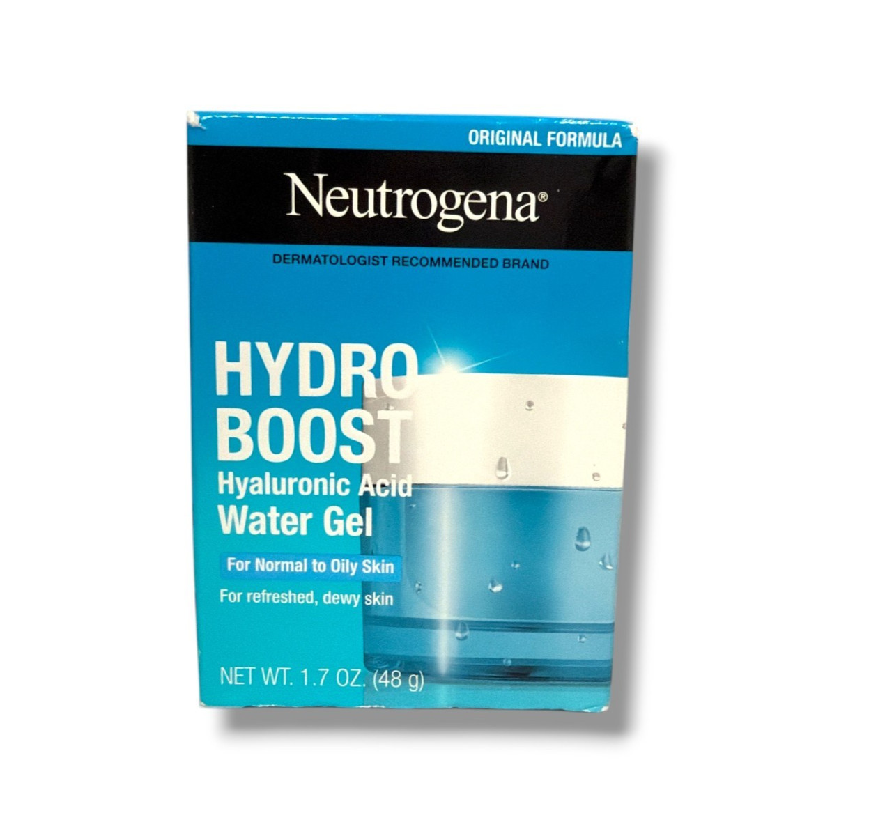 Neutrogena Hydro Boost Hyaluronic Acid Water Gel Normal to Oily Skin 1.7oz.