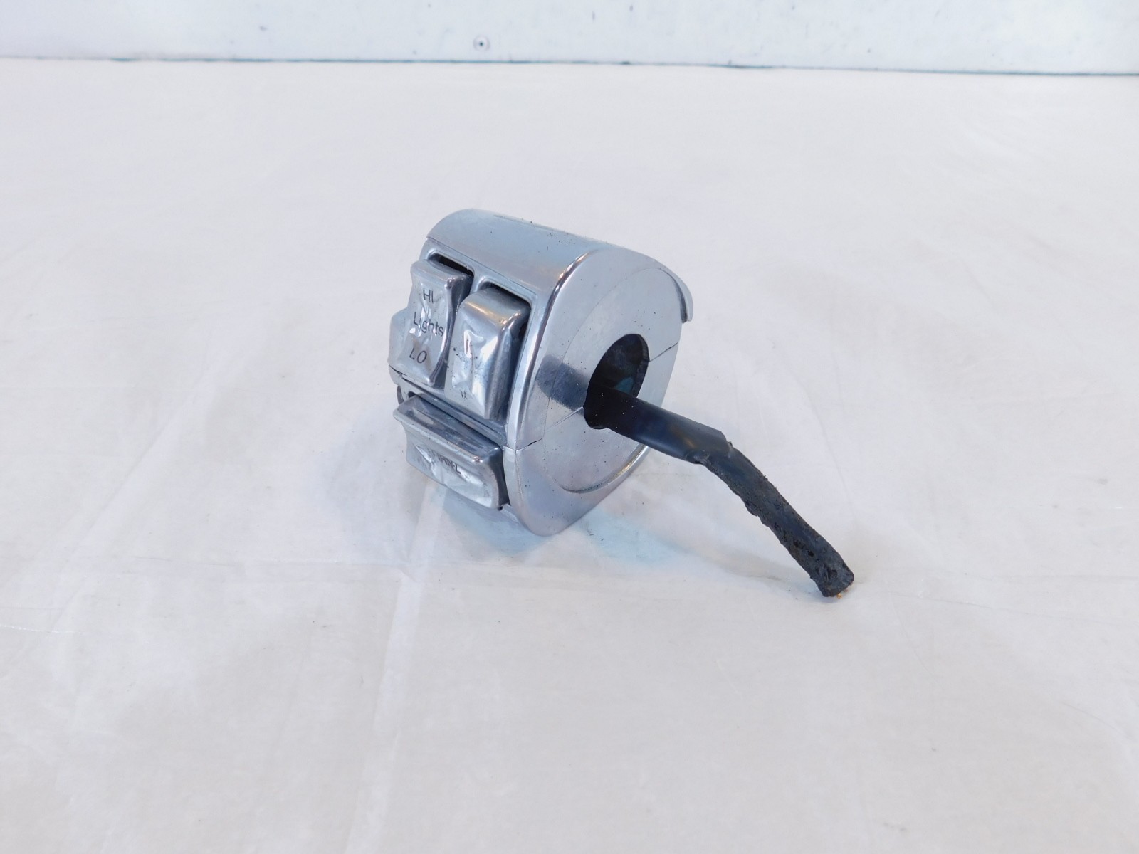 Harley Sportster Softail FXR Chrome Left Horn Turn Signal Handlebar Switches
