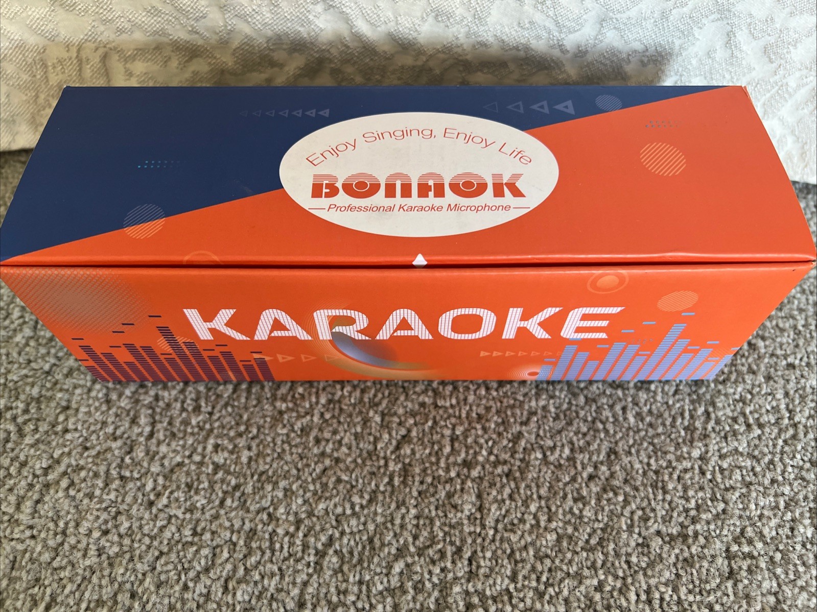 Bonaok Wireless Bluetooth Karaoke Microphone Portable Handheld Speaker New