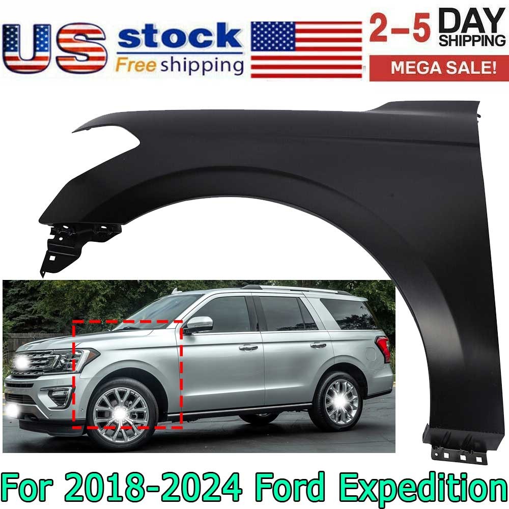 Fender Assembly for 2018-2024 Ford Expedition Front Left Driver Side JL1Z16006A