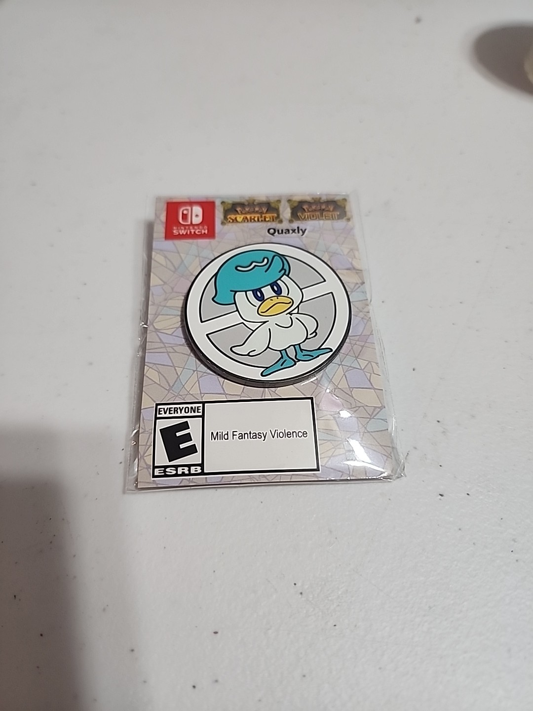 Pokémon Battle Lab Scarlet Violet Pax East 2025 Nintendo Switch Quaxly Pin