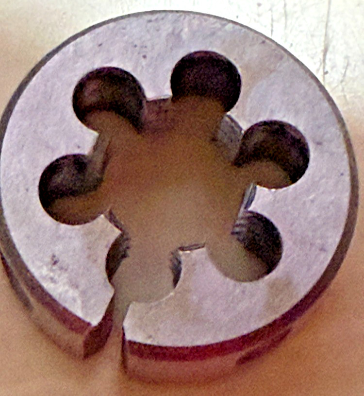 M24-1.5 Tungston Adjustable Round Die 2" Outside Diameter from 45 pc T&d Set