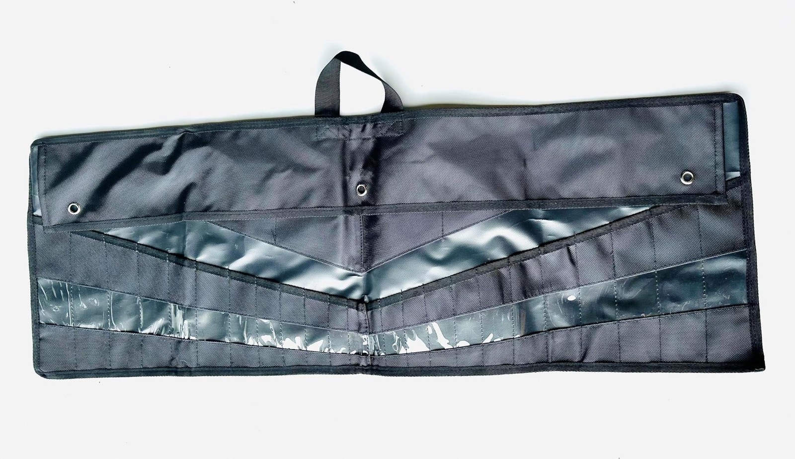 Wrench Roll Up Pouch - Wrench Organizer & Tool Holder, One Side for 12 SAE and A