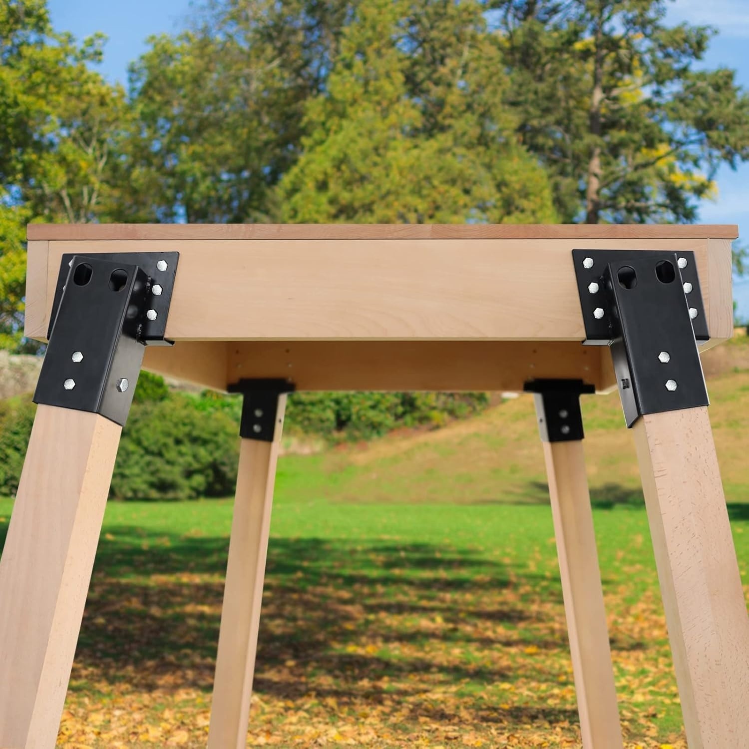 Elevator Bracket, Deer Stand Brackets 4x4 Deer Blind Bracket with Powder Coating