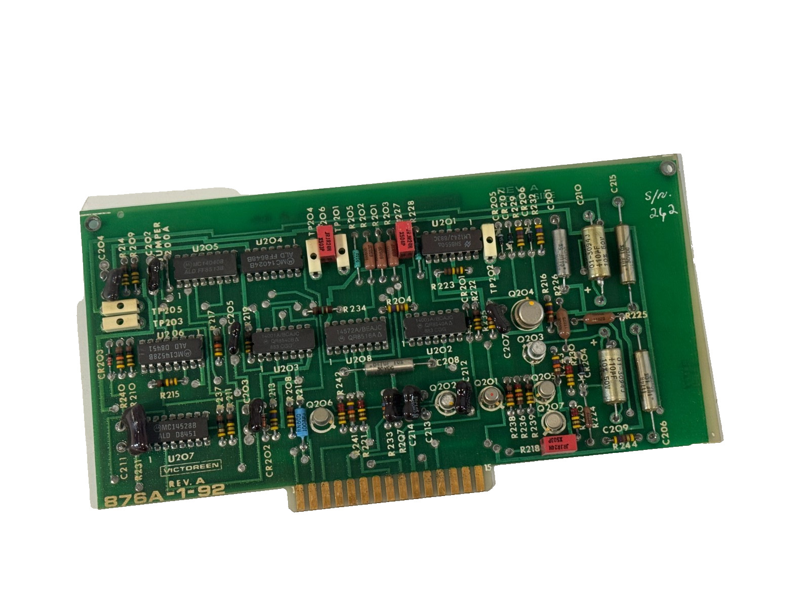 USED Victoreen 876A-1-92 REV. A Circuit Board