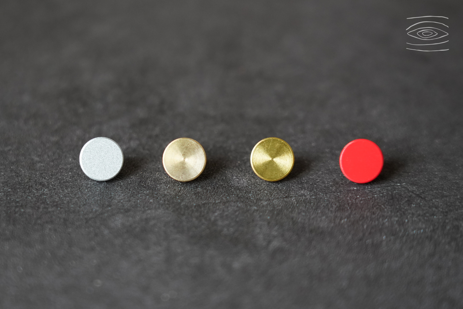 Mini 7mm/8mm Brass White Copper Camera Shutter Release Button for Fujifilm Leica
