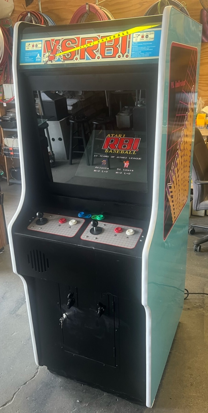 RBI BASEBALL - NINTENDO VS ARCADE MACHINE by NINTENDO (Excellent) *RARE*