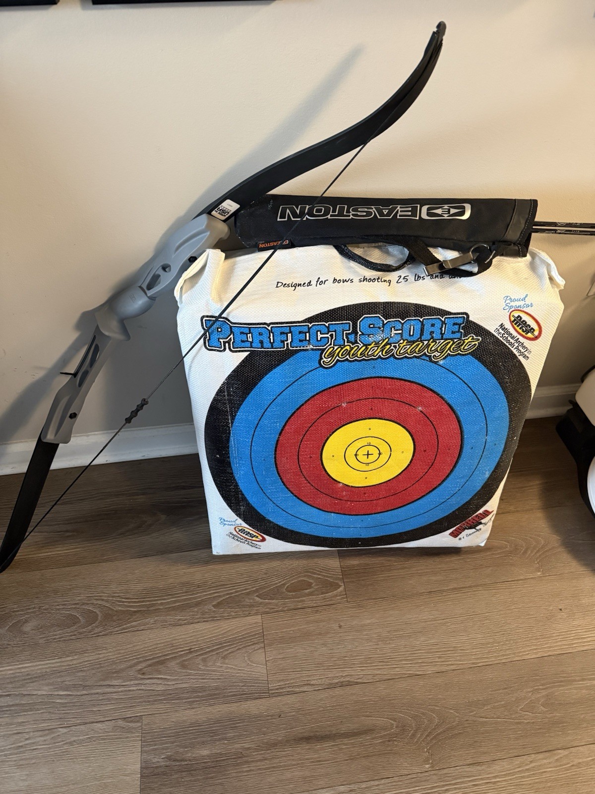 Morrell Perfect Score Youth Archery Target, Outdoor Practice Bag, Bow and Arrow