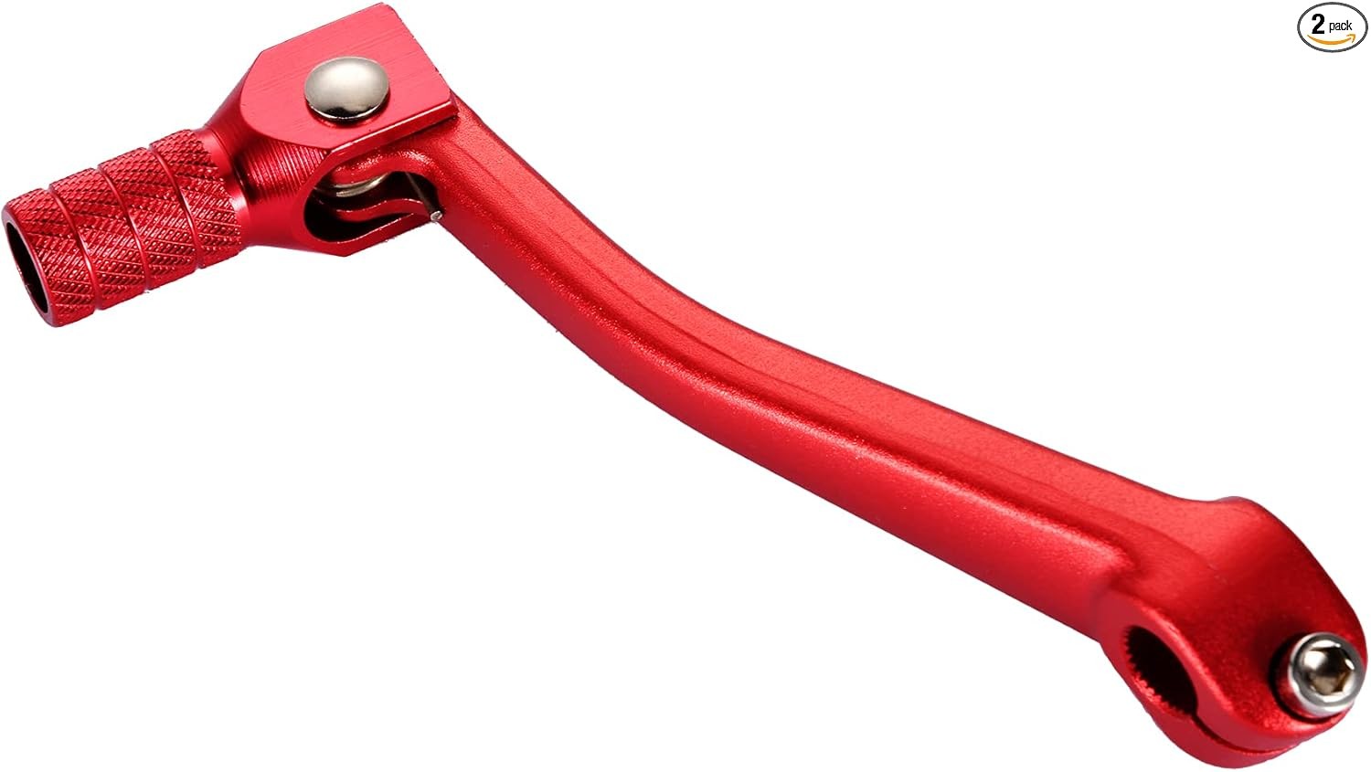 11mm Folding Gear Shifter Replacement for 50cc 70cc 90cc 110cc 125c Color: Red