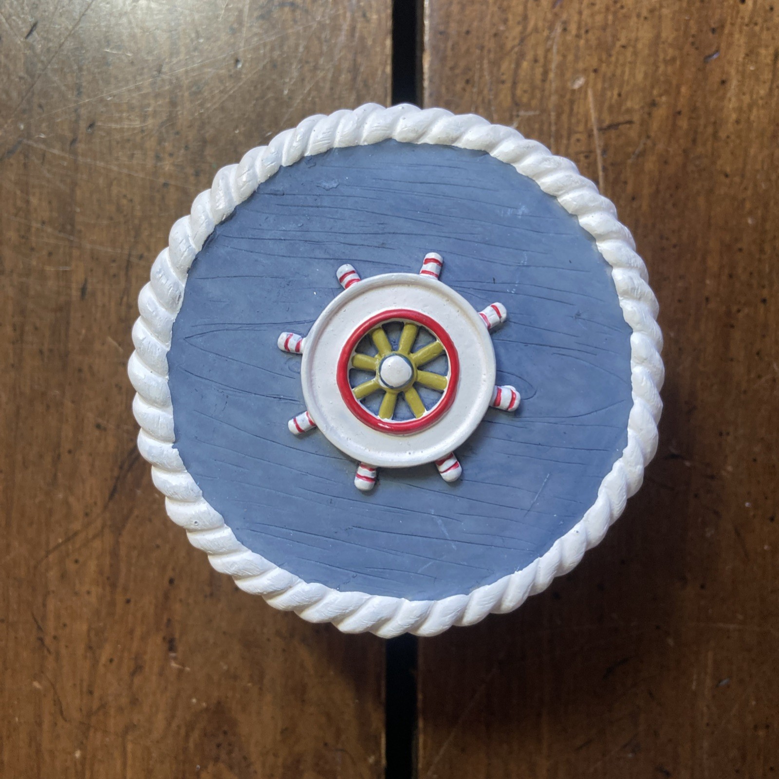 Nautical Themed Trinket Box Small Trinket Box