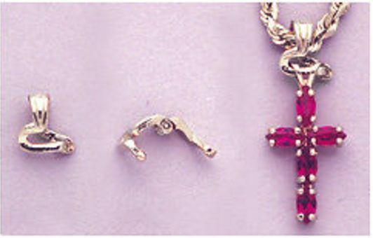 Sterling Silver Convert-A-Bail For Up To 2.7mm Chain