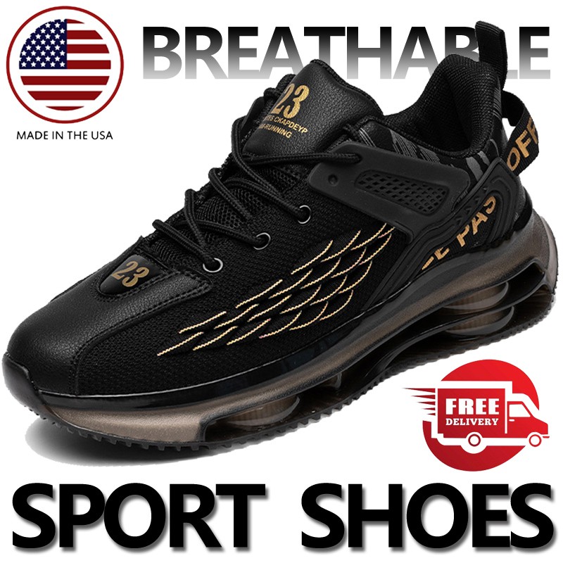 Men's Sports Shoes Outdoor Casual Athletic Gym Non-slip Soft Comfort Breathable