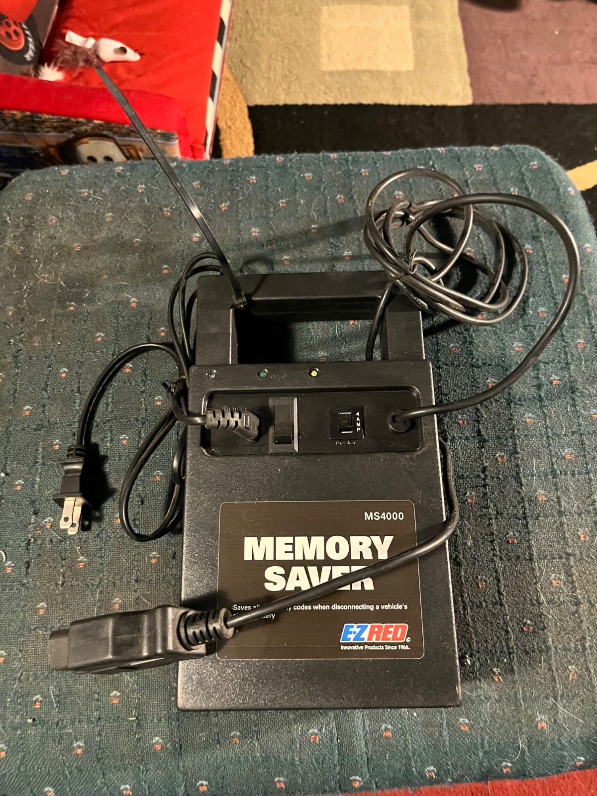 E-Z RED MEMORY SAVER MS4000 COMPLETE WITH ALL CABLES TESTED WORKING