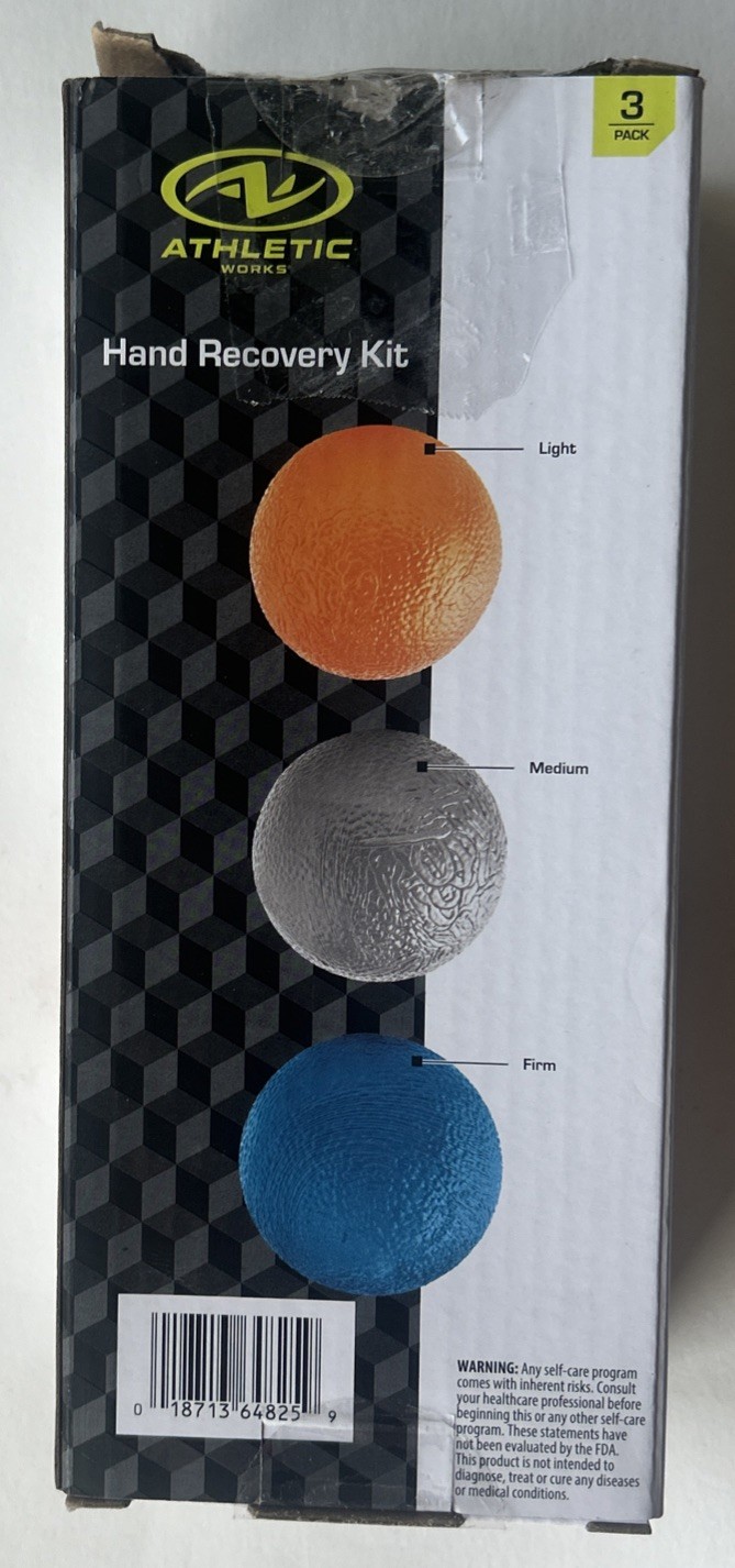 3 Ball Athletic Works Hand Recovery Kit