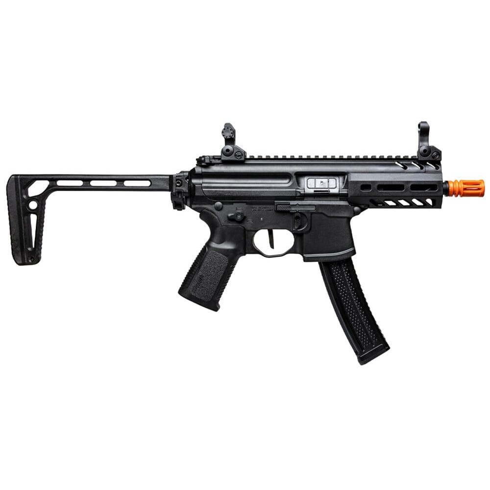 hunting firearm-K SPORTLINE AEG 6mm Airsoft Rifle 100-Round Mag AIR-PF-MPXSLAEG