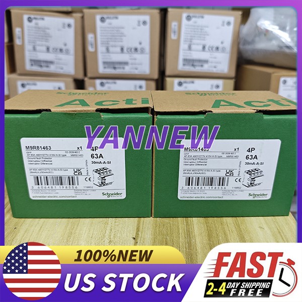 1PC New Original Schneider Electric M9R81463 Multi9 GFP 4P 63A 26mA A-SI