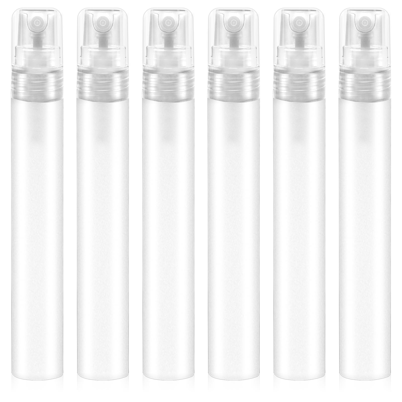 Mozeat Lens 6 PCS 10ml Mini Spray Bottle Plastic Portable Travel Bottle Fine ...