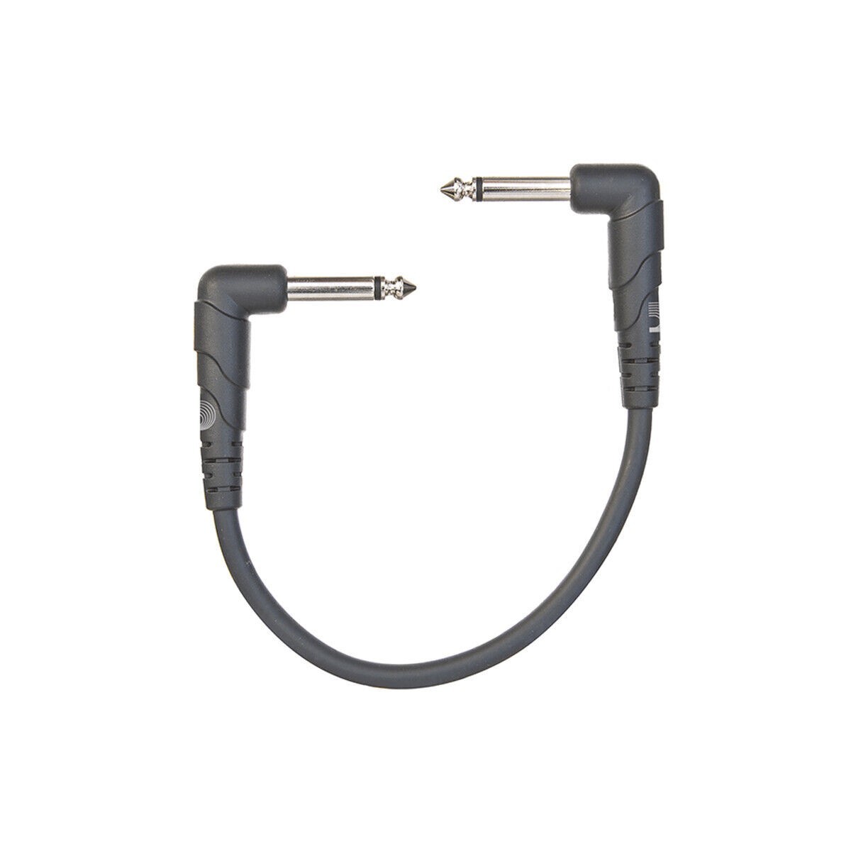 D'Addario - Planet Waves Patch Cable 6 inches 1/4 angled ends - 2 Pack