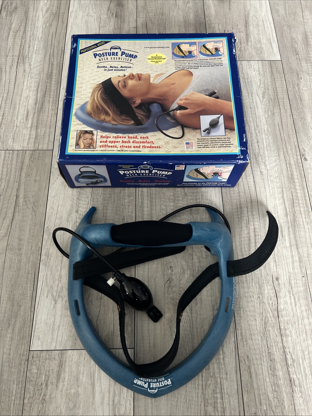 Posture Pump Disc Hydrator Model 1000 Neck Exerciser Trainer (practically New)