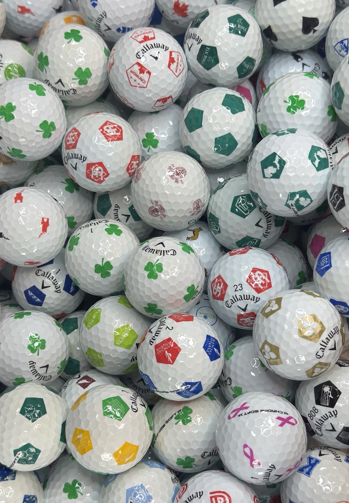 48  Callaway Truvis Mix Golf Balls Mint 5/4A *Free Shipping*