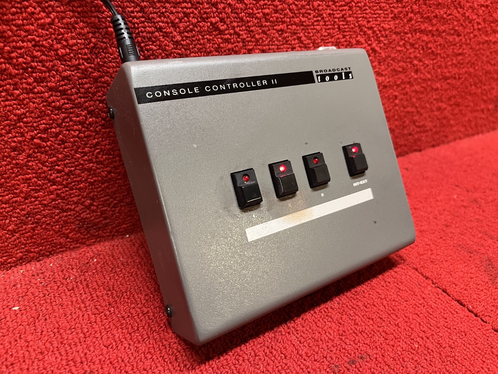 Used Gray Broadcast Tools Console Controller II Tested Works Good Condition