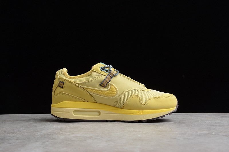 NK Max 1 Travis Scott Cactus Jack Saturn Gold DO9392-700 Men Shoes