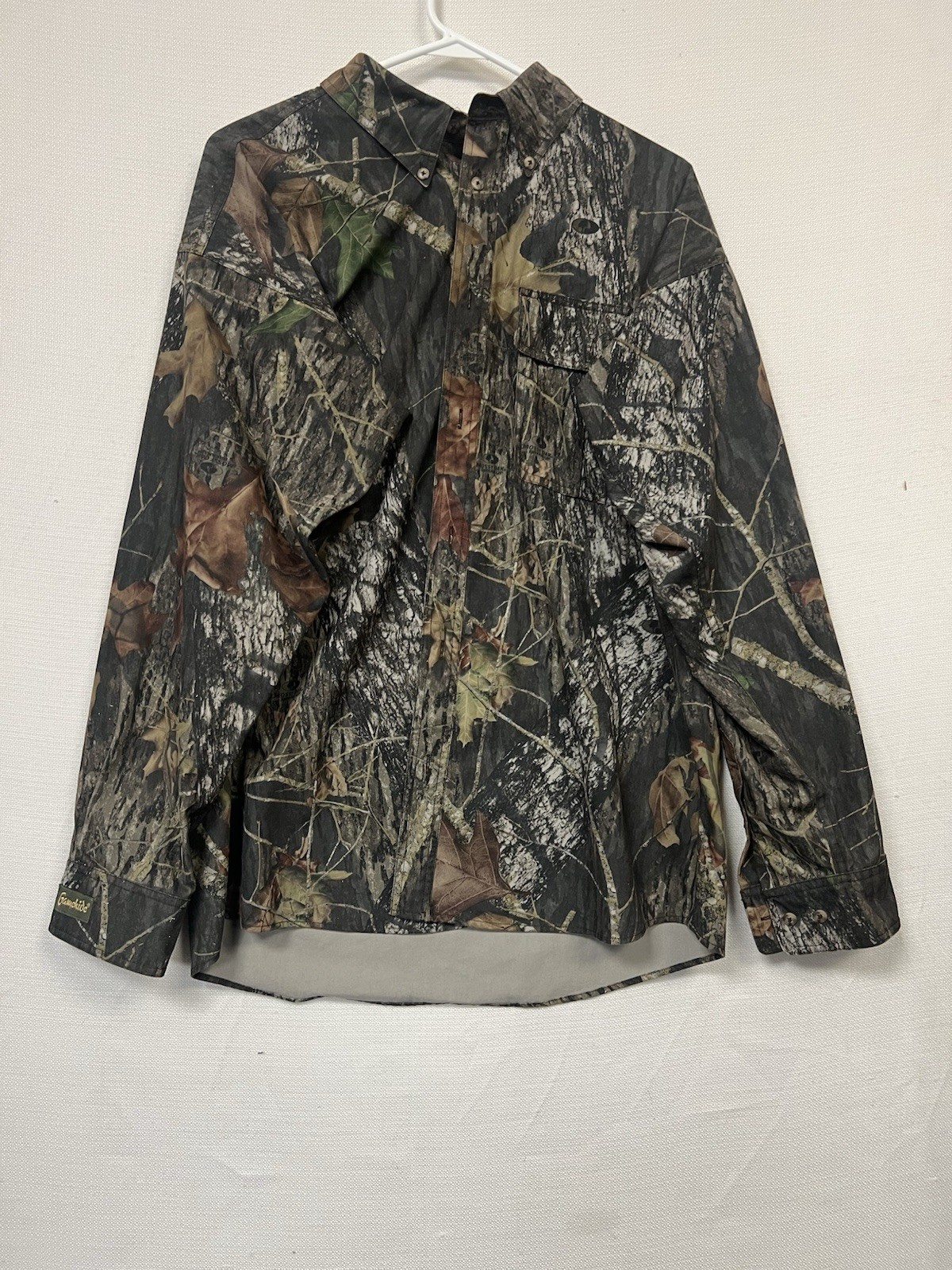 Gamehide Size L Camo Button Up