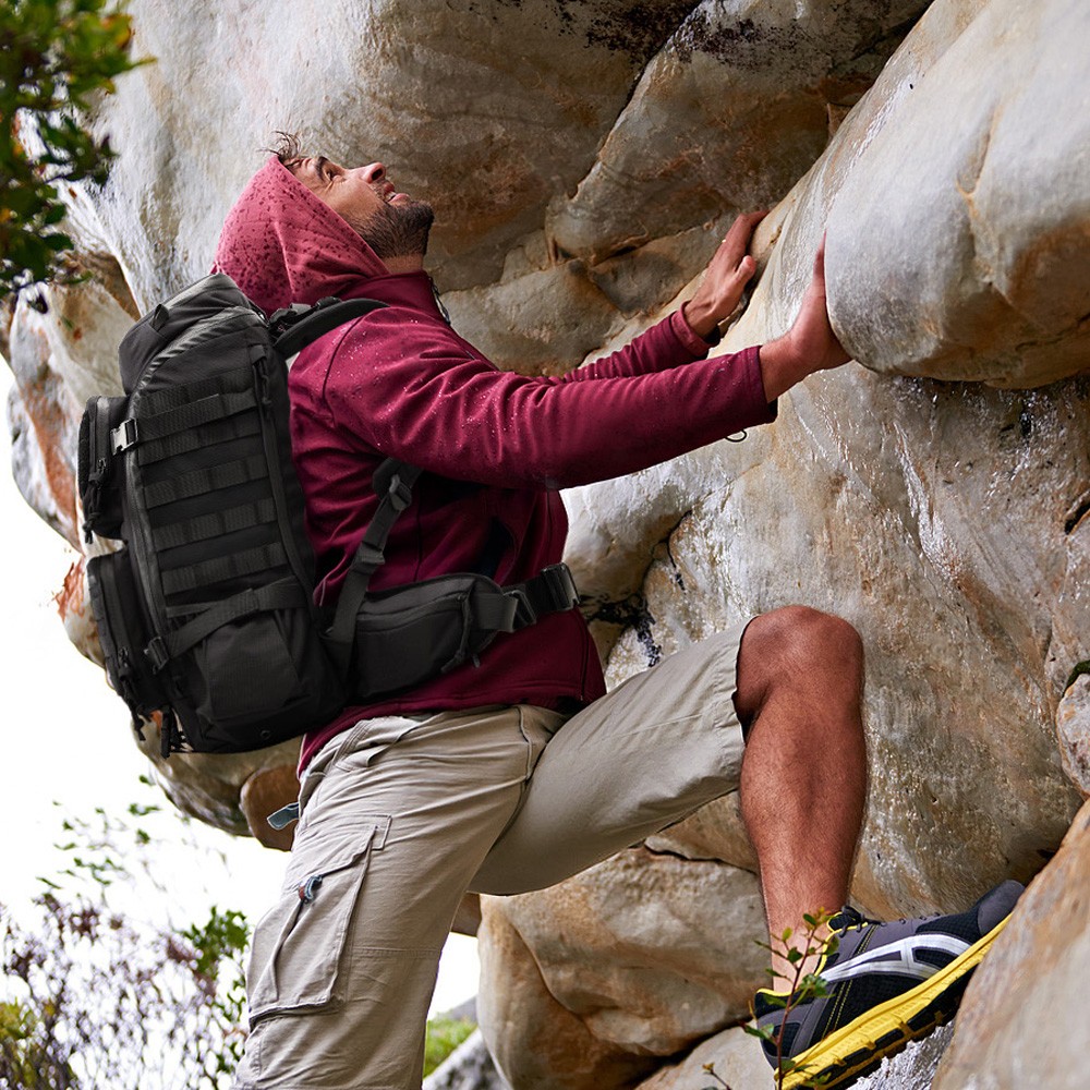 Large Tactical Backpack for Men Military Backpack with Molle for Travel, Work