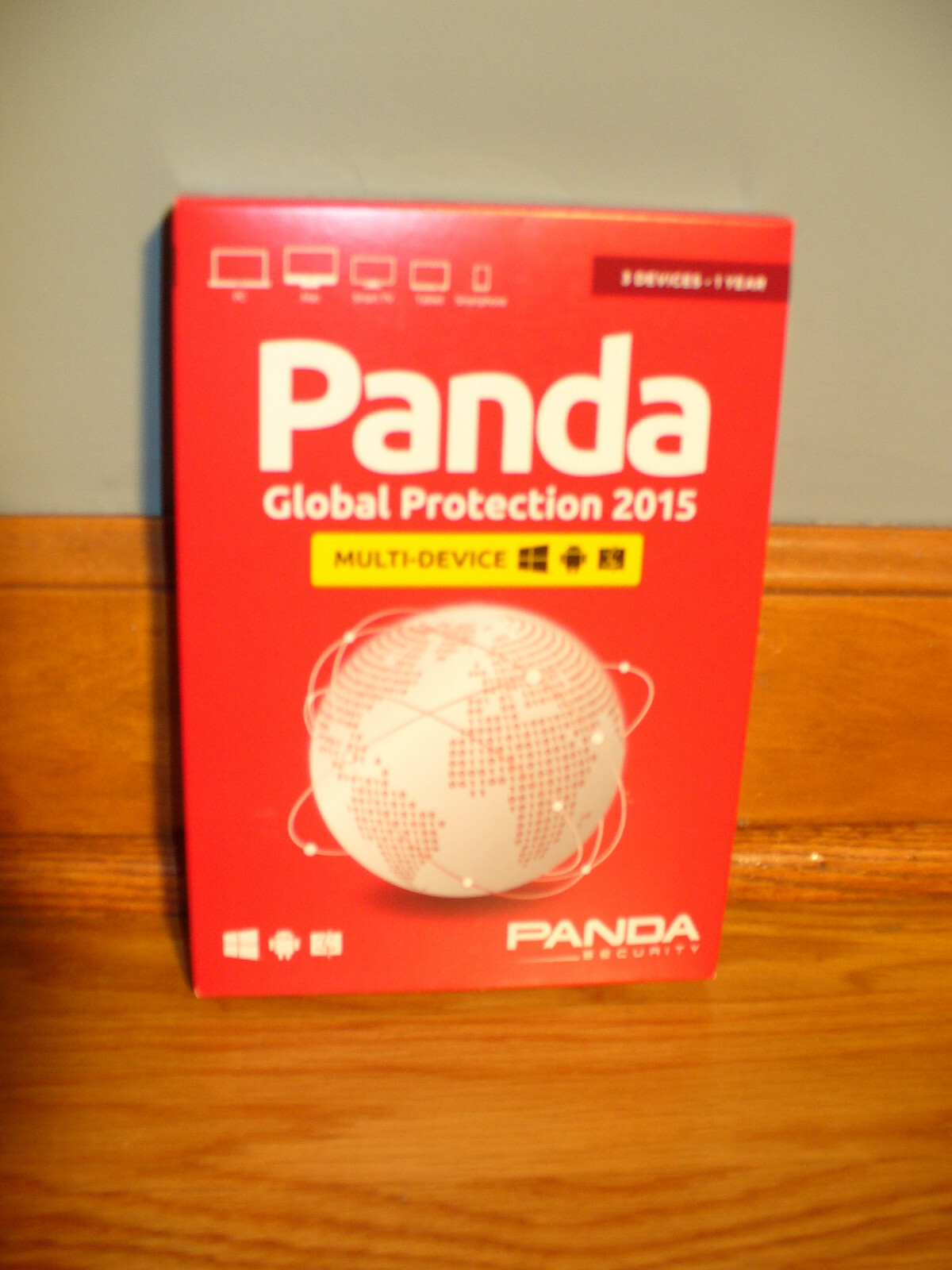 Panda Global Protection  -  3 Devices / 1 Year        CD in Box       US Seller