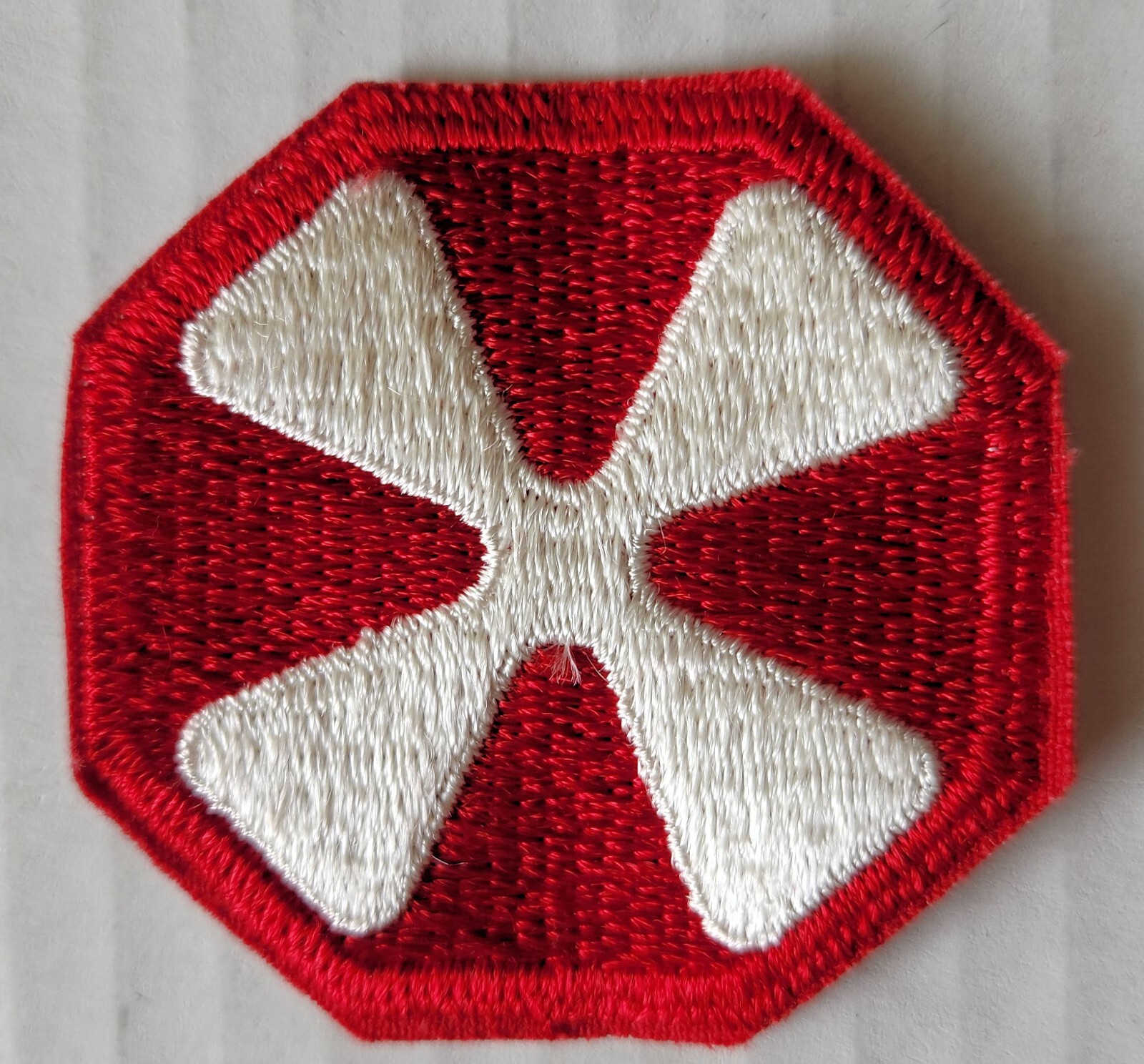 US ARMY 8TH ARMY CUT EDGE PATCH - US GOVERNMENT ISSUE USGI!