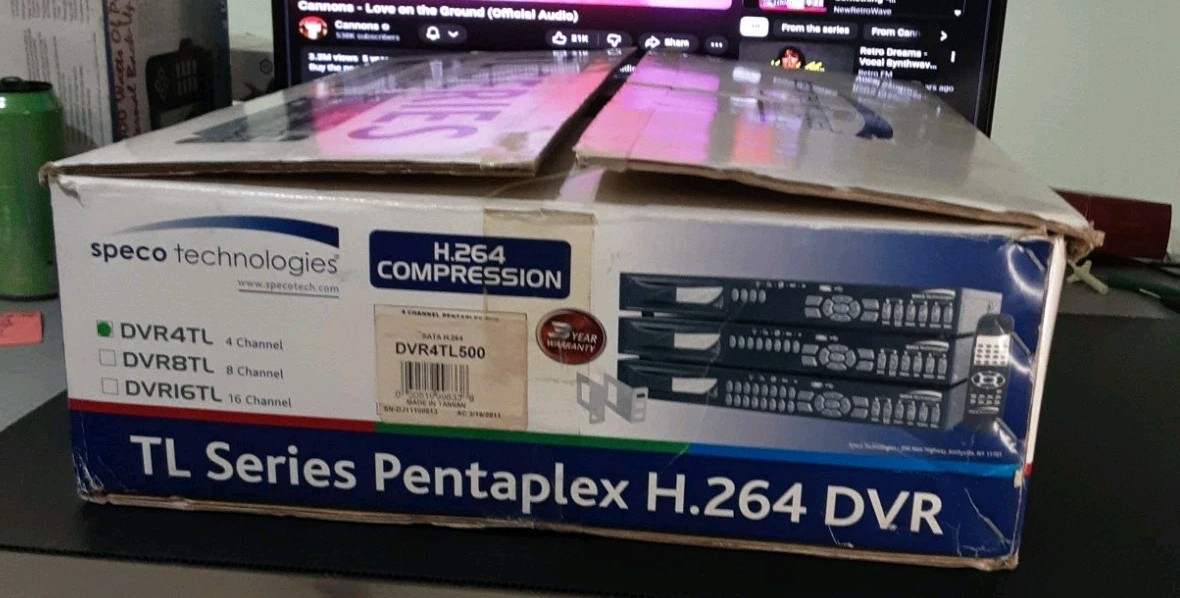 Speco Technologies TL Series Pentaplex H.264 DVR New