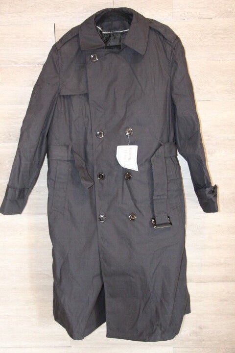 ARMY ASU Women's 16 Regular All Weather Trench Coat Black NWT
