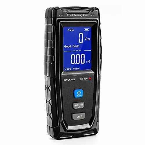 EMF METER Digital Electromagnetic Field Radiation Detector LCD Display ERICKHILL