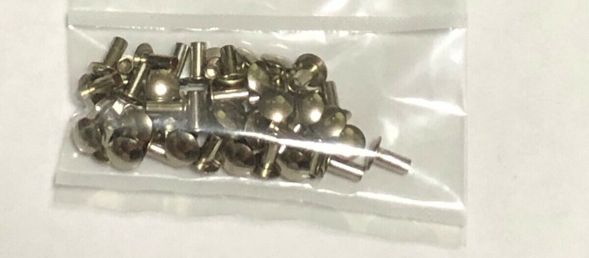 Lionel 622-17 Rivets for 622,6220,F3 Cab bracket, Alco cab bracket & Geep 24 tot