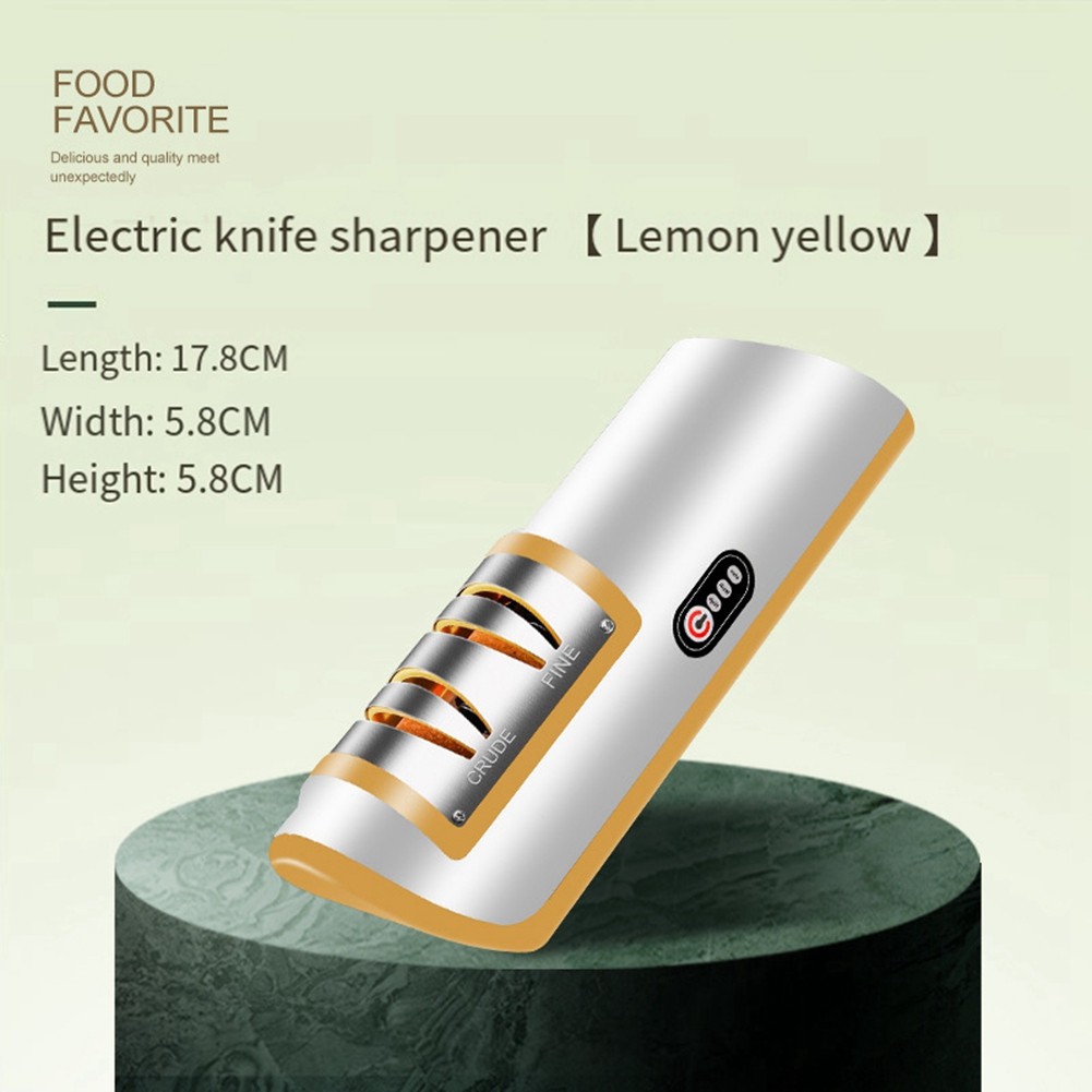 Electric Sharpener Automatic Adjustable Kitchen Tool for Fast Sharpening 1675
