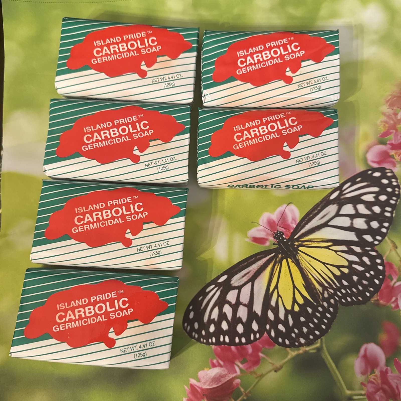 6 Bars Island Pride Carbolic Soap